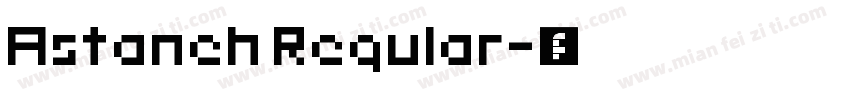 Astaneh Regular字体转换